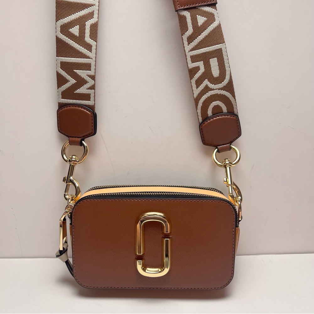 MARC JACOBS Snapshot ARGAN OIL MULTI Small Camera bag crossbody